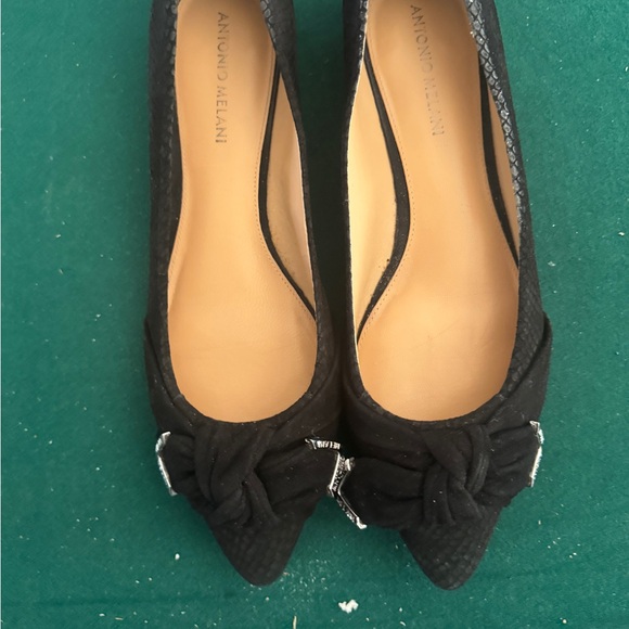 Antonio Melani Women’s Heels Bundle Size 10M Kendrah BLKMULTI + Black Bow Pumps - Picture 10 of 16
